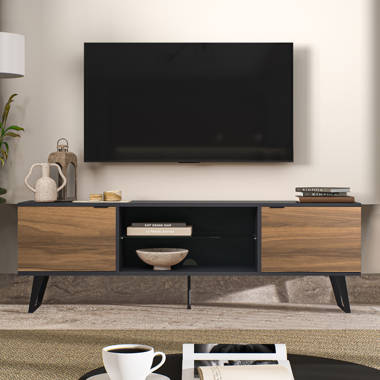 Carrasco solid wood tv stand discount